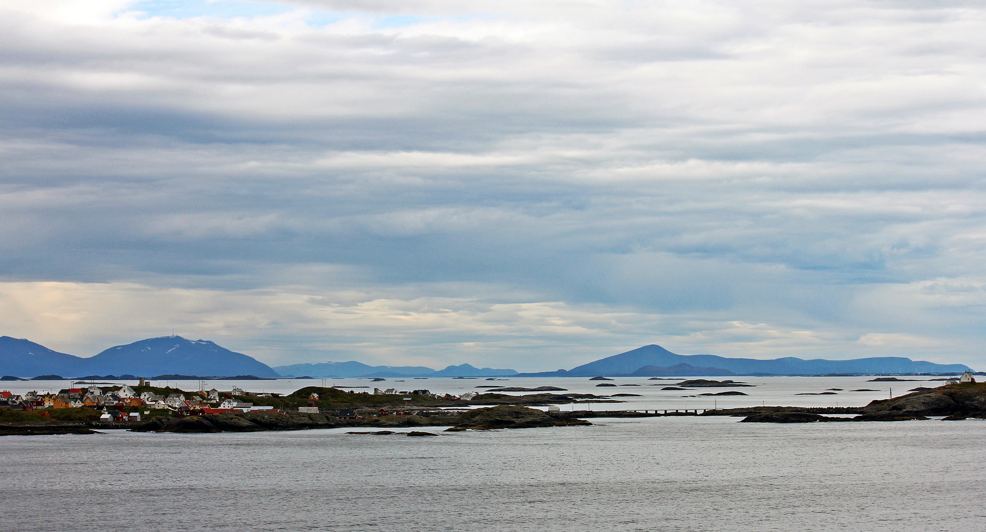 Schäreninseln in Nordnorwegen