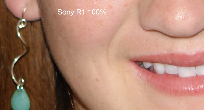 Schärfe Sony R1