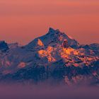 Schärhorn Sonnenuntergang