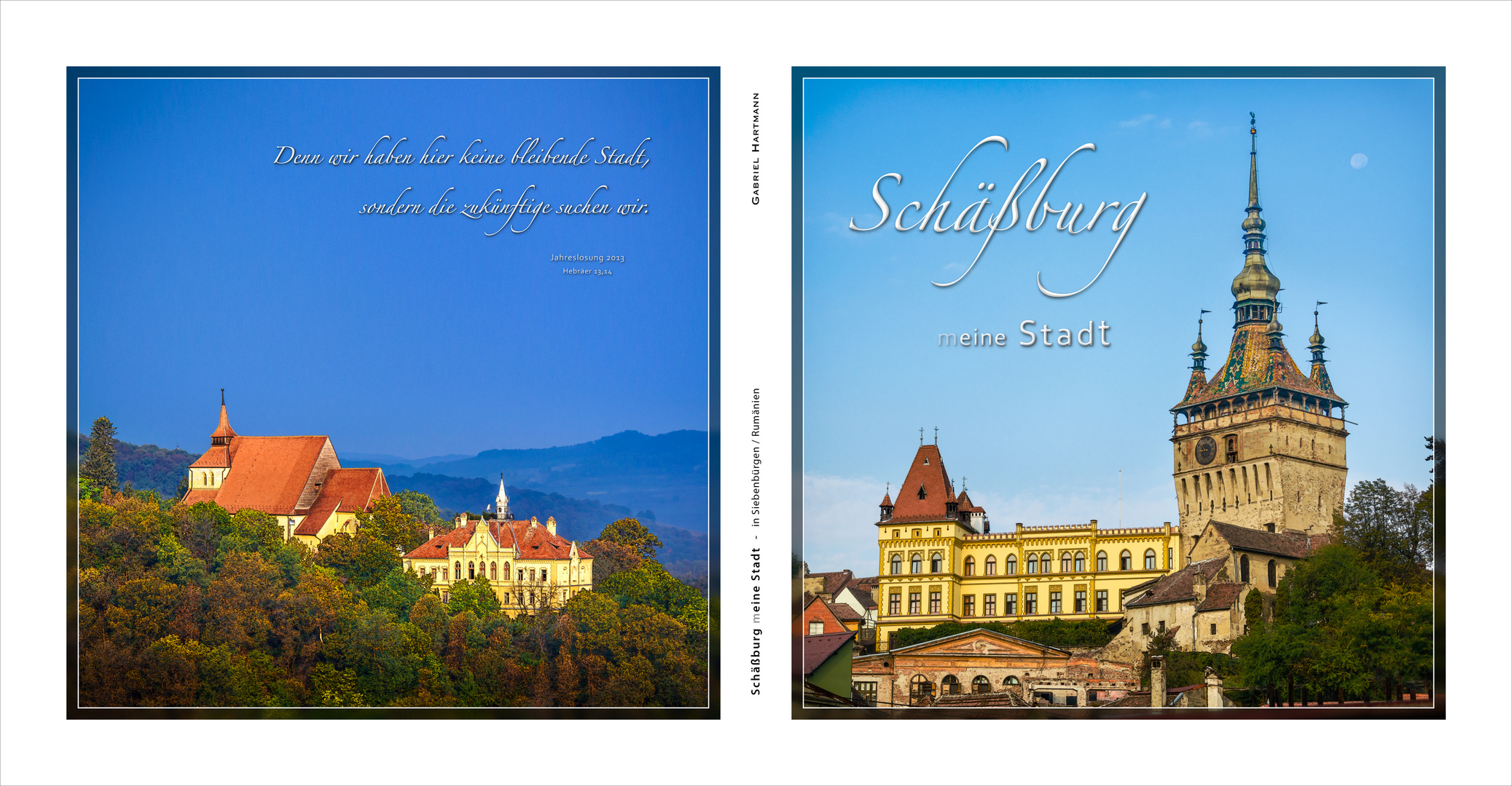 Schäßburg meine Stadt - Cover Bildband, 112 Seiten