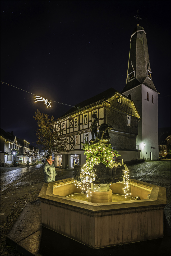 Schätzelein am Altstadtbrunnen....