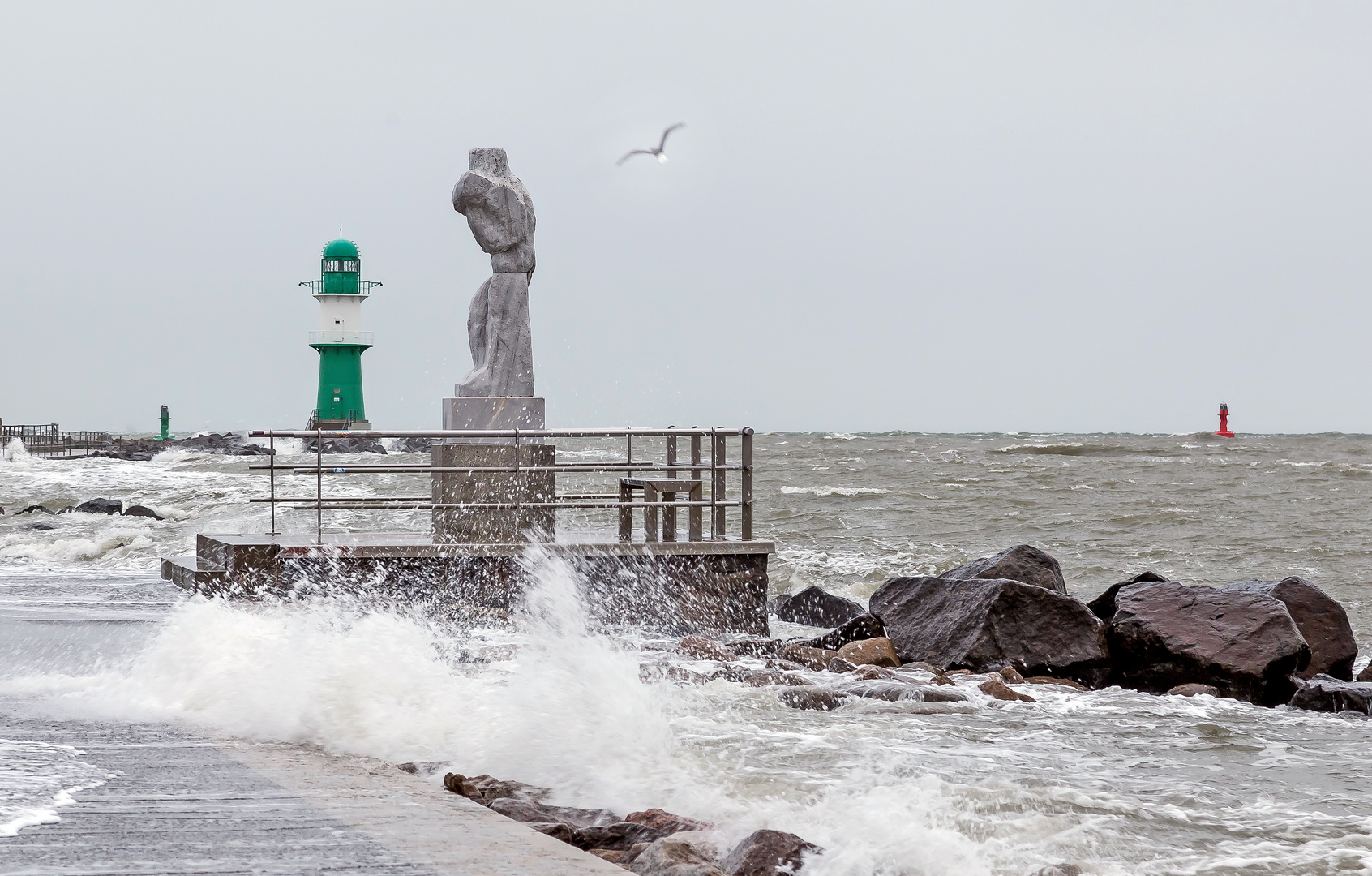 Schäumende Ostsee