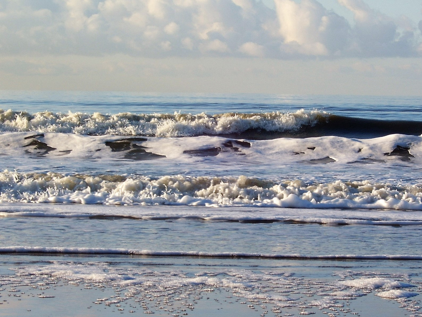 schäumendes Meer