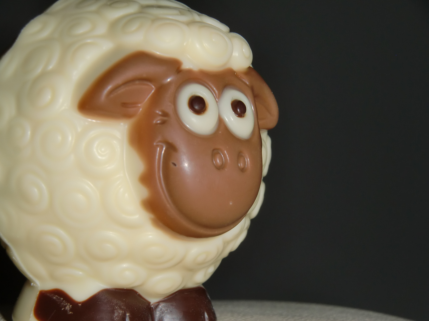 Schaf aus Schokolade - chocolate sheep
