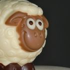 Schaf aus Schokolade - chocolate sheep