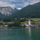 Schafberg vom Wolfgangsee aus