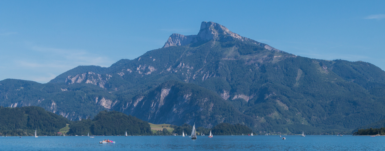 Schafberg von Mondsee aus