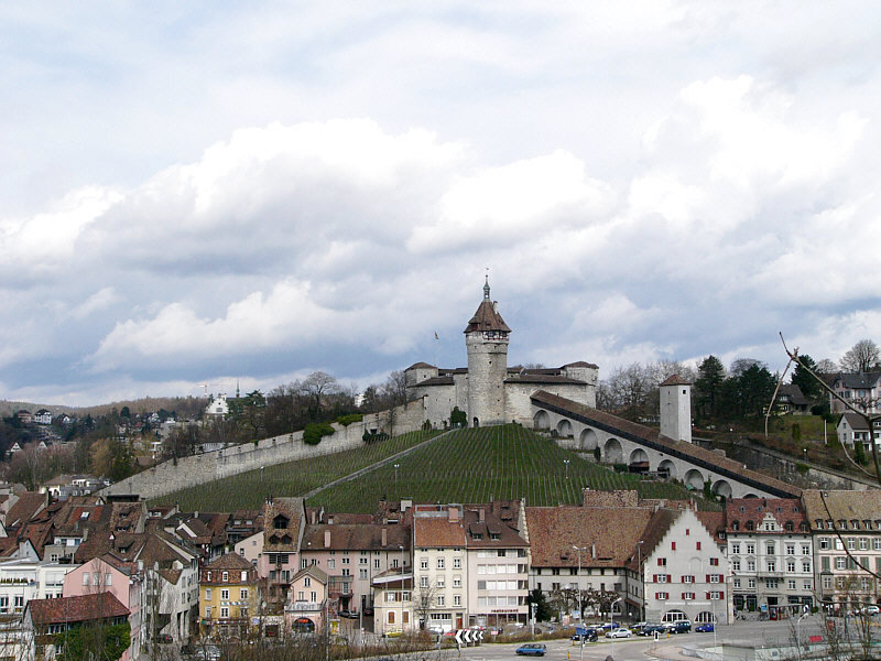 Schaffhausen mit Munot