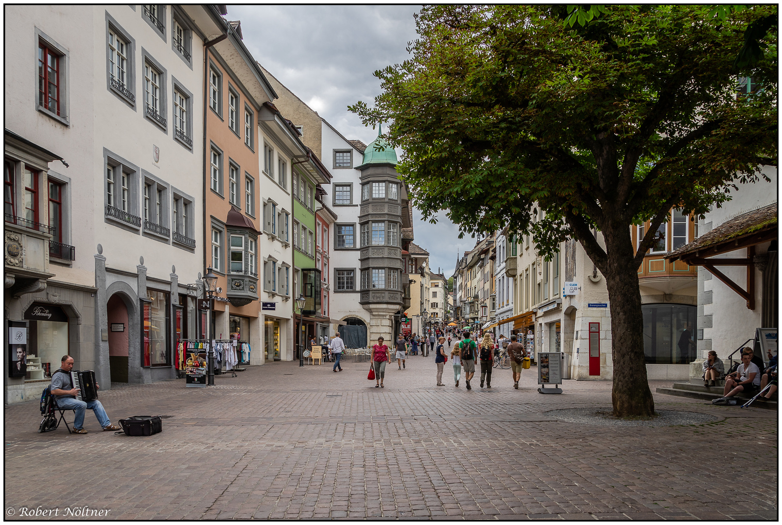 Schaffhausen, Stadt der Erker