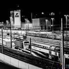 Schaffhauser Güterbahnhof bei Nacht