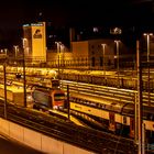 Schaffhauser Güterbahnhof bei Nacht Farbe