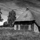 Schafstall in der Lüneburger Heide