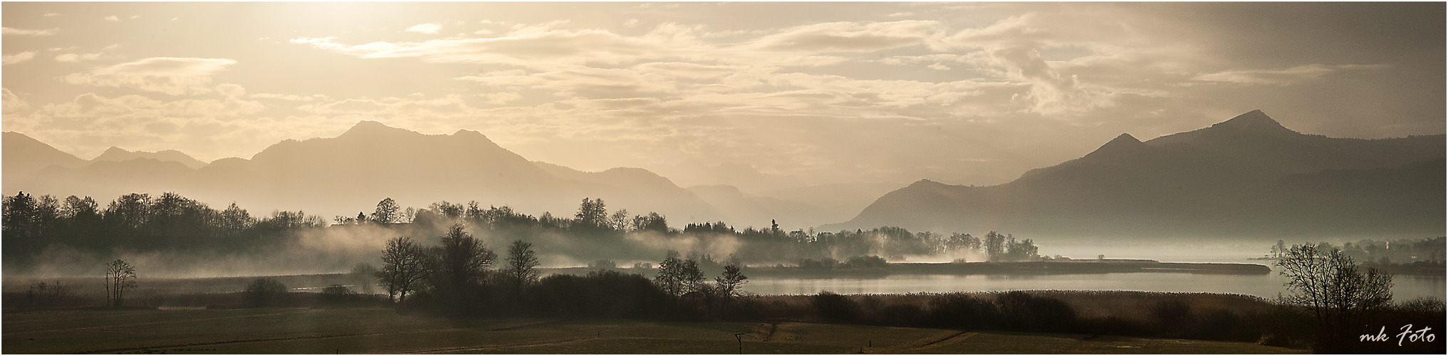 Schafwaschener Bucht am frühen Morgen