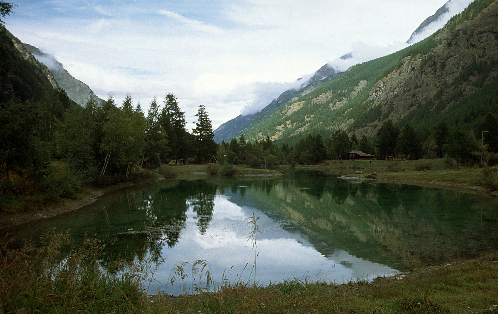 Schalisee bei Täsch im Kanton Wallis - Mattertal