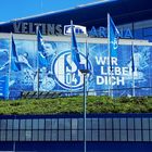 Schalke 04 spielt in der Veltins Arena auf Schalke