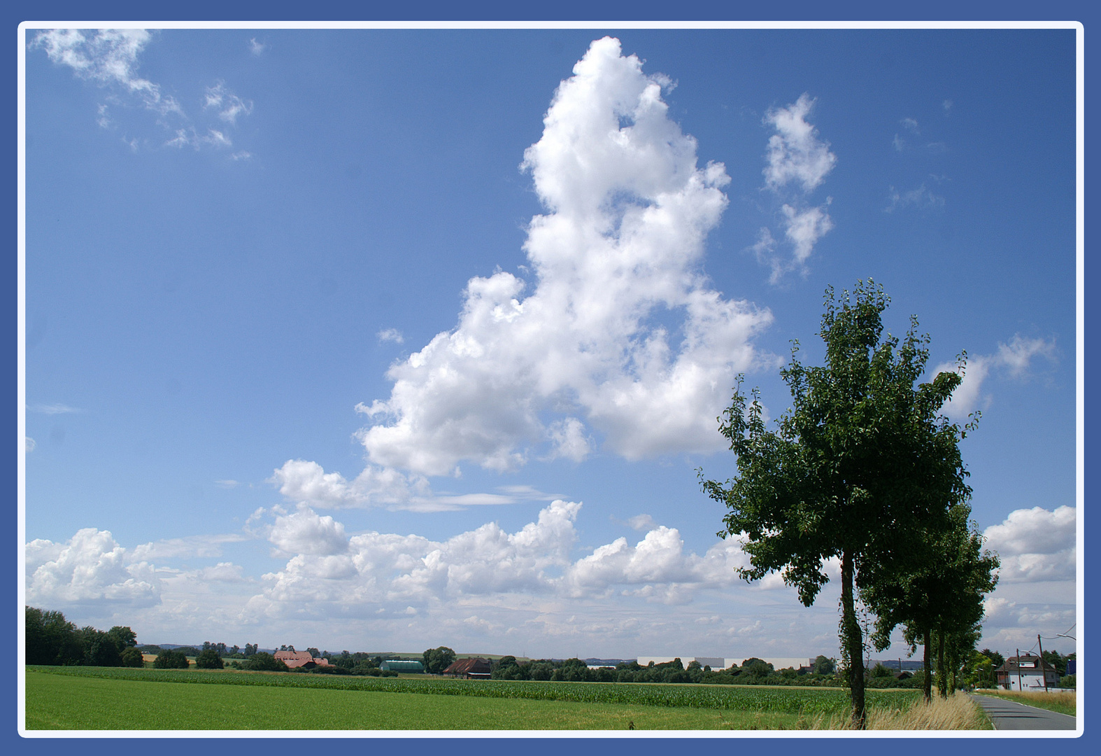 Schalke-Himmel über Dortmund