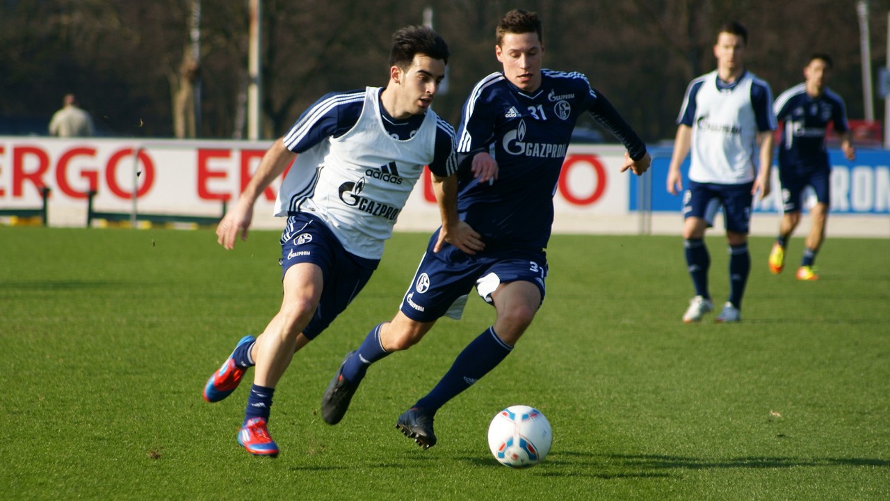Schalke-Training 1