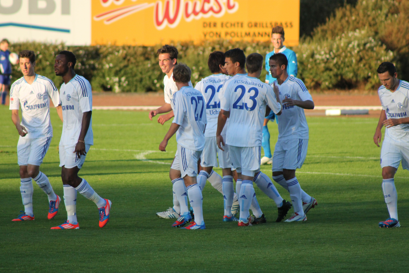 Schalke-Truppe