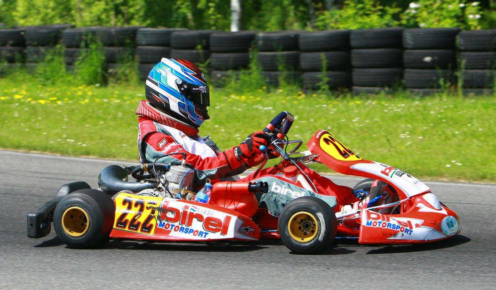 Schaltkart beim Training in Kerpen