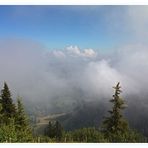 Schamhafte Berglandschaft