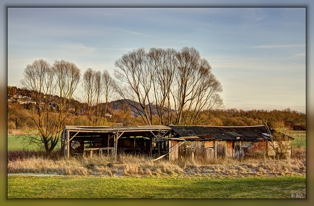 Schandfleck in der Natur