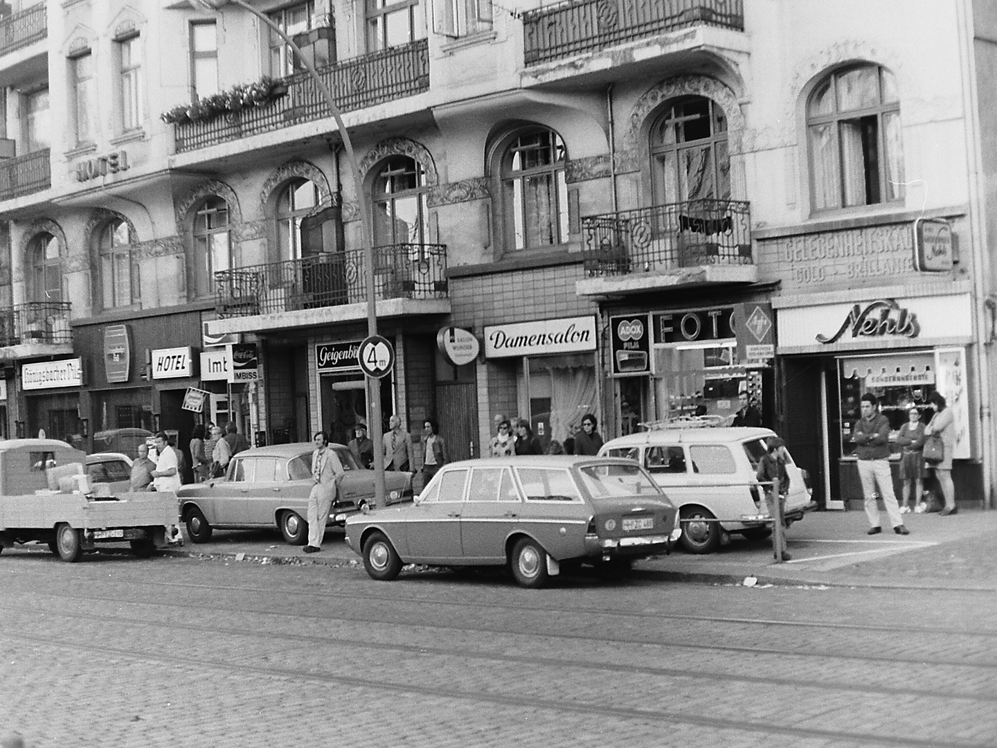 Schanze in den 70er Jahren