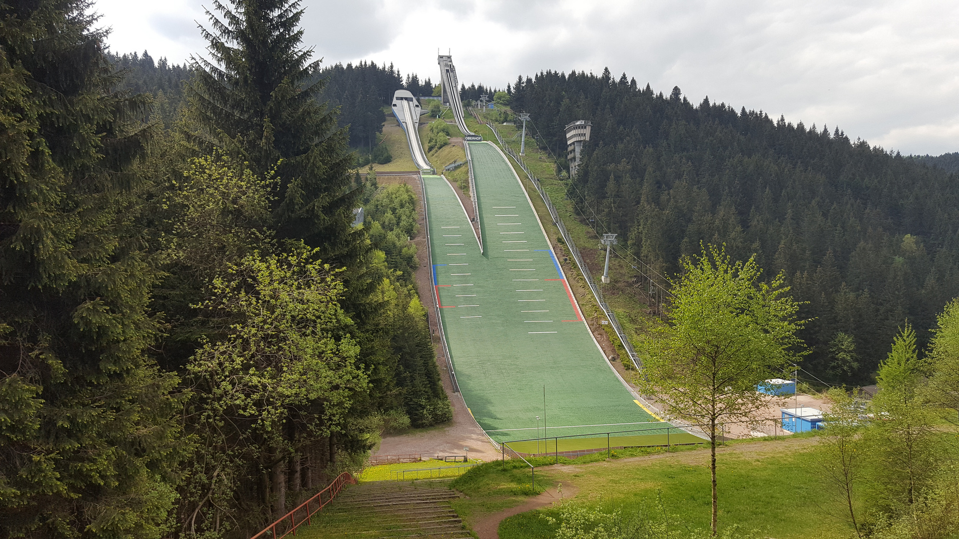 Schanzenlanlage " Kanzlersgrund " Oberhof