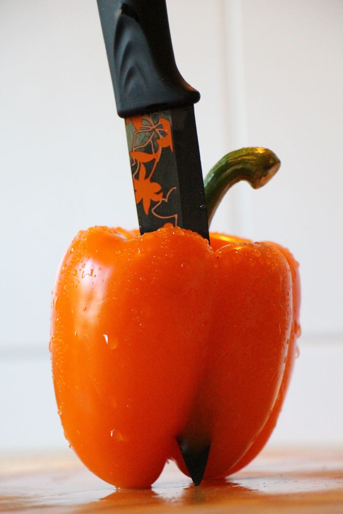 Scharfe Paprika