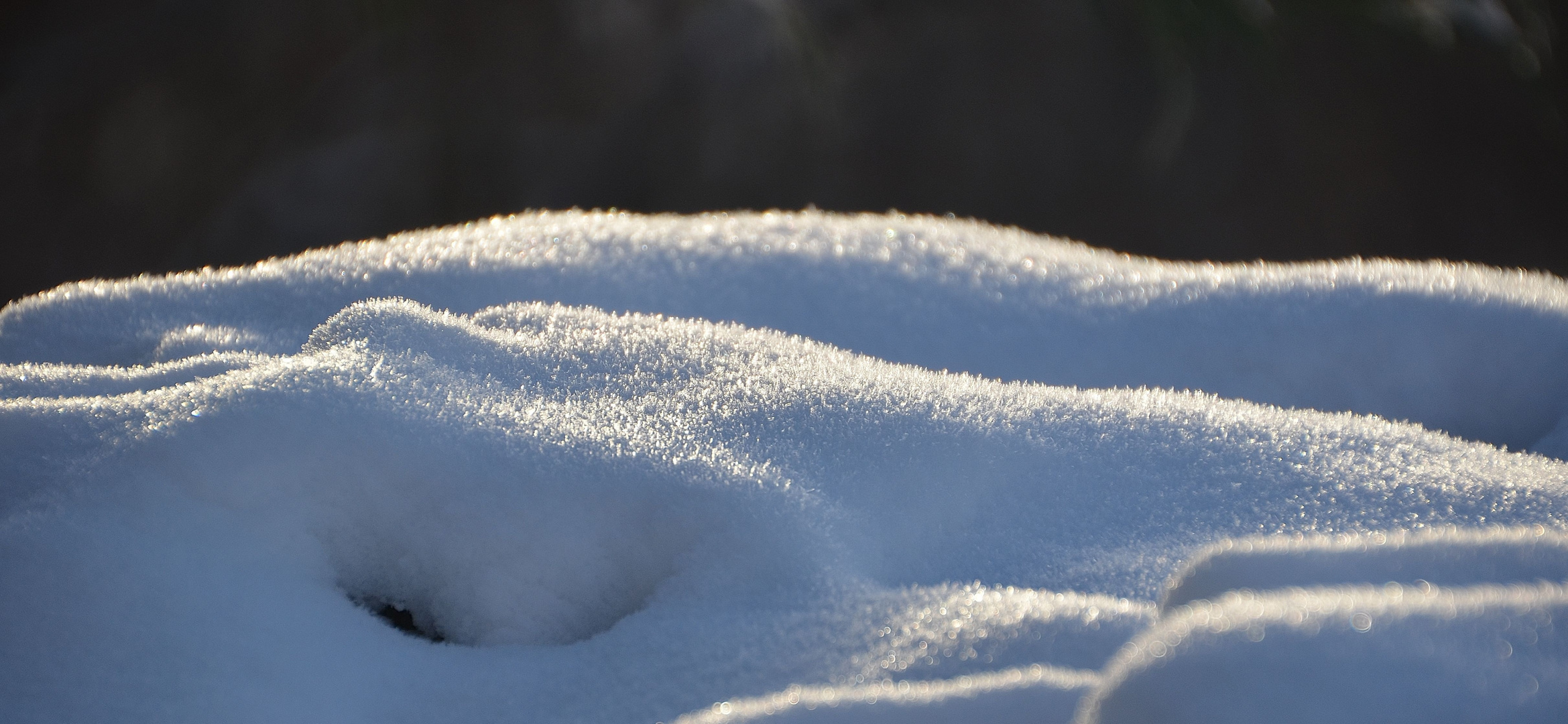 Scharfer Schnee :)