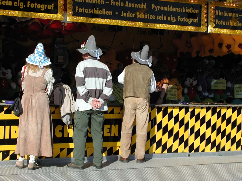 \"Scharfschützen\" auf der Wiesn