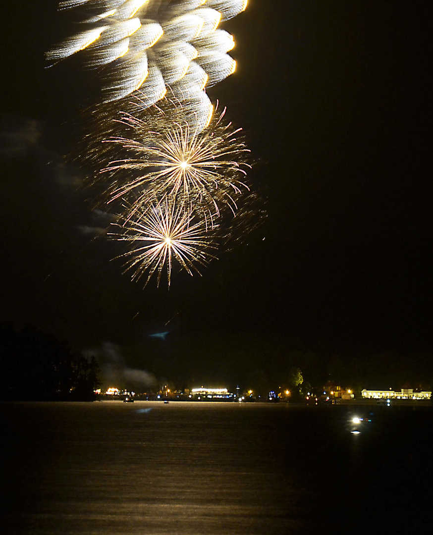 Scharmützelsee in Flammen