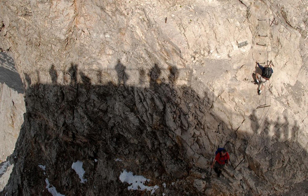 Schatten am Gipfel