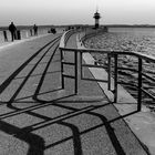 Schatten am Leuchtturm