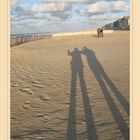 Schatten am Strand