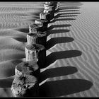 Schatten am Strand