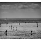 Schatten am Strand