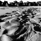 Schatten am Strand