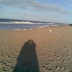 Schatten am Strand - Sylt