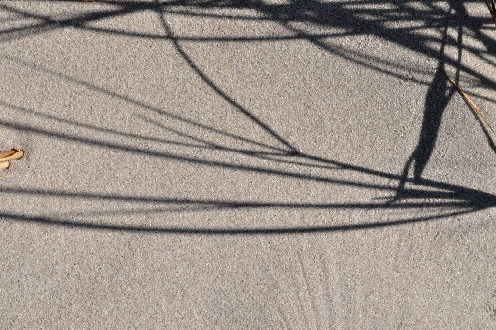 Schatten am Strand von Amrum