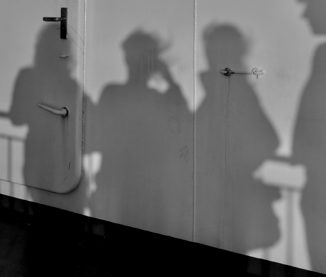 Schatten an der Wand ...