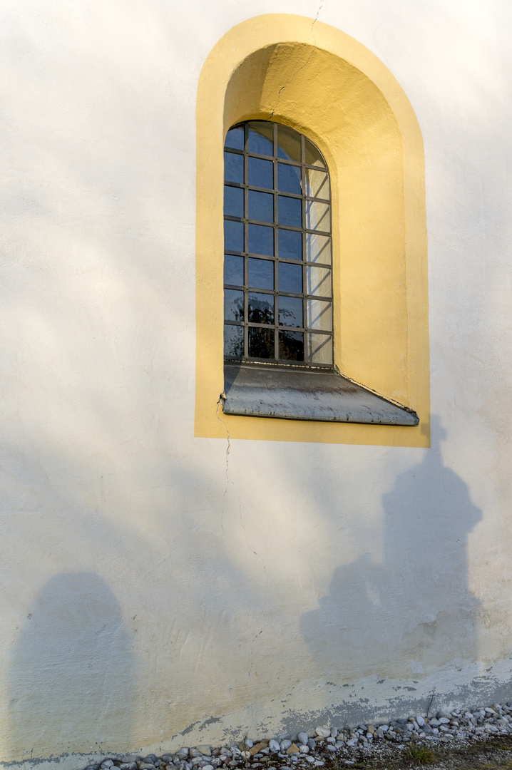 Schatten an der Wand