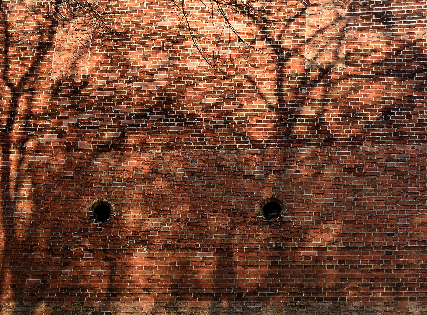 Schatten an der Wand