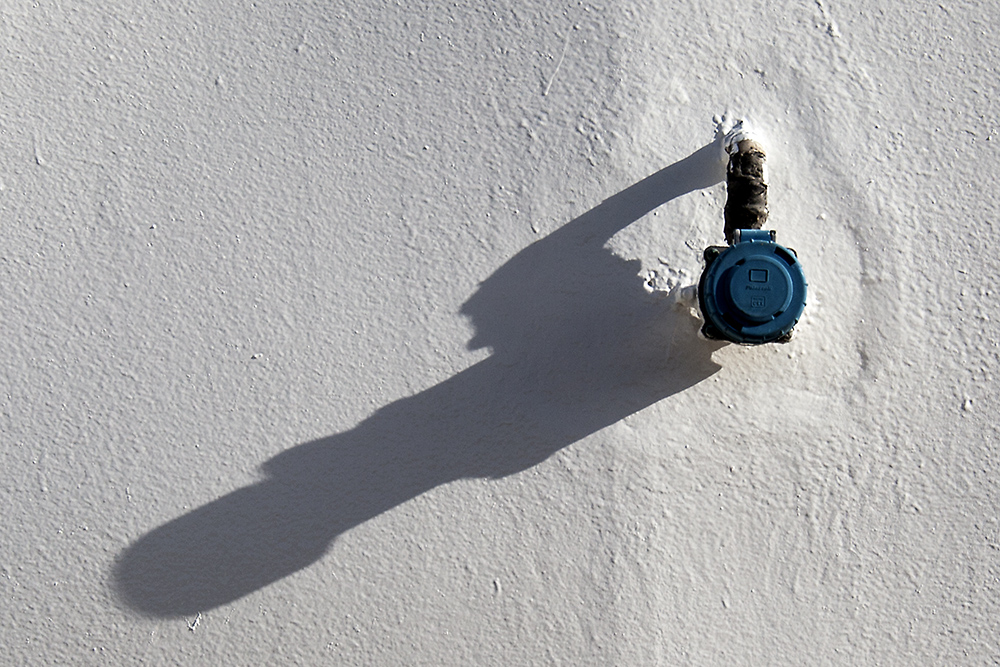  Schatten an der Wand