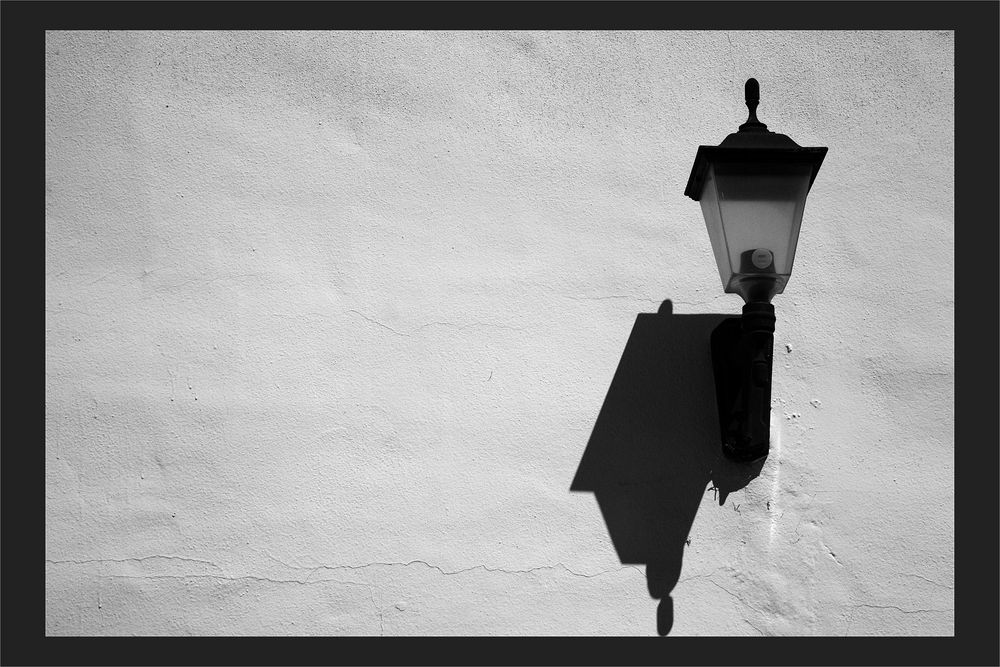 Schatten an der Wand