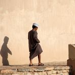 Schatten an der Wand