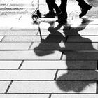 Schatten auf dem Place Abbatucci