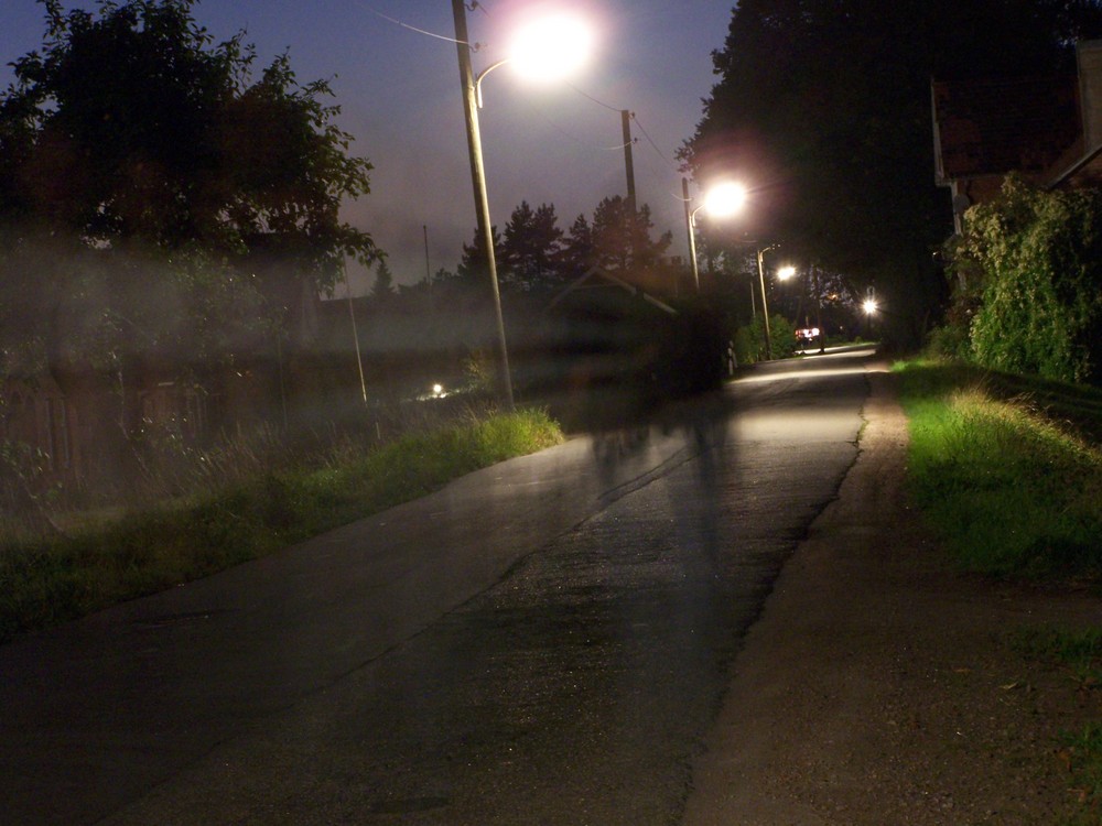 Schatten auf der straße