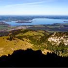 Schatten der Kampenwand mit Chiemsee