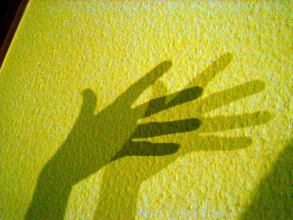 Schatten-Hand