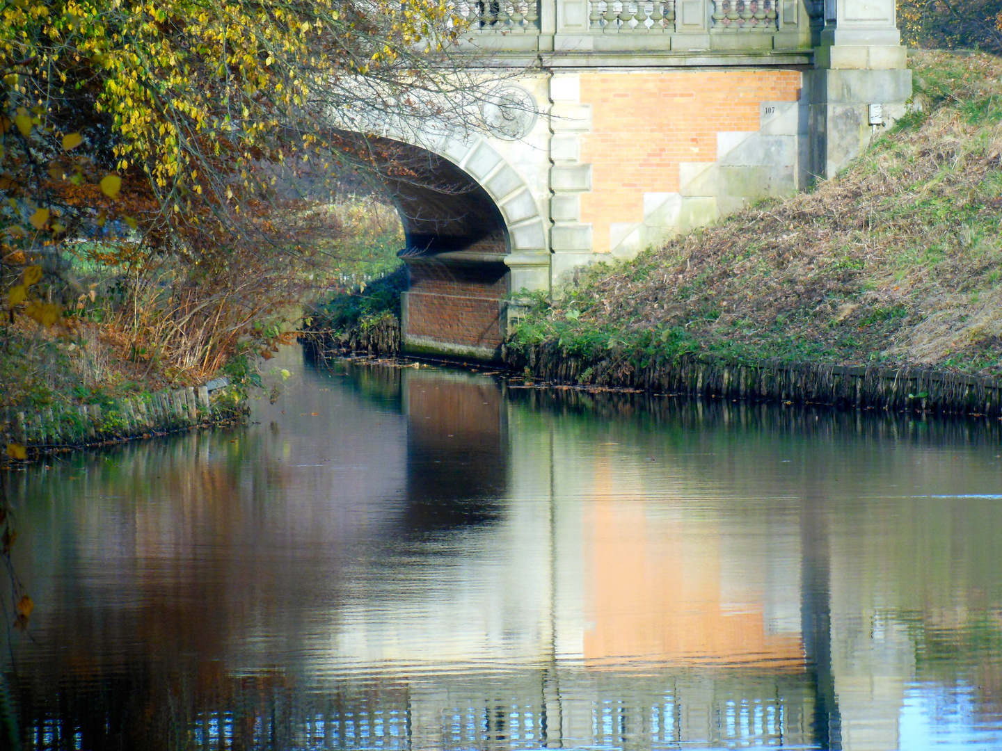 Schatten im Herbst